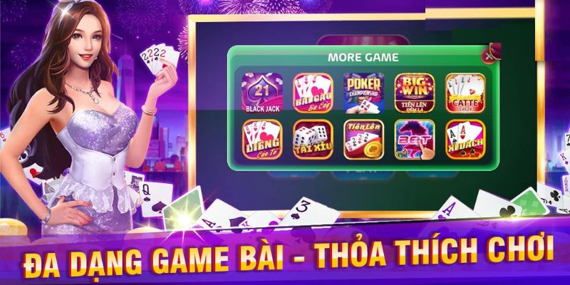 Các sản phẩm game nổi bật của V8 game bài